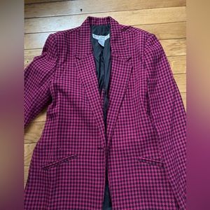 houndstooth blazer